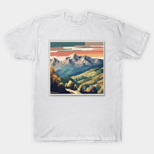 peaceful mountain nature T-Shirt